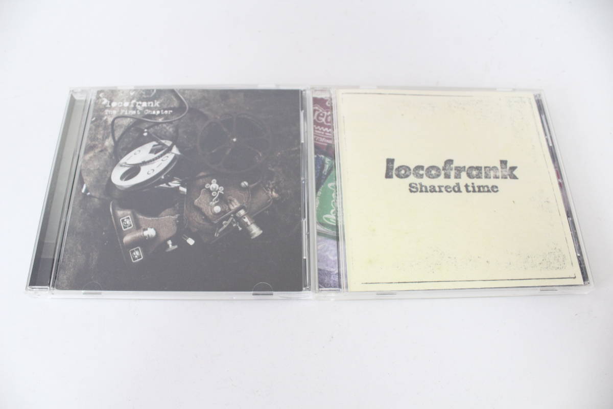 CD locofrank アルバム２枚セット(Shared time/The first Chapter)_画像1