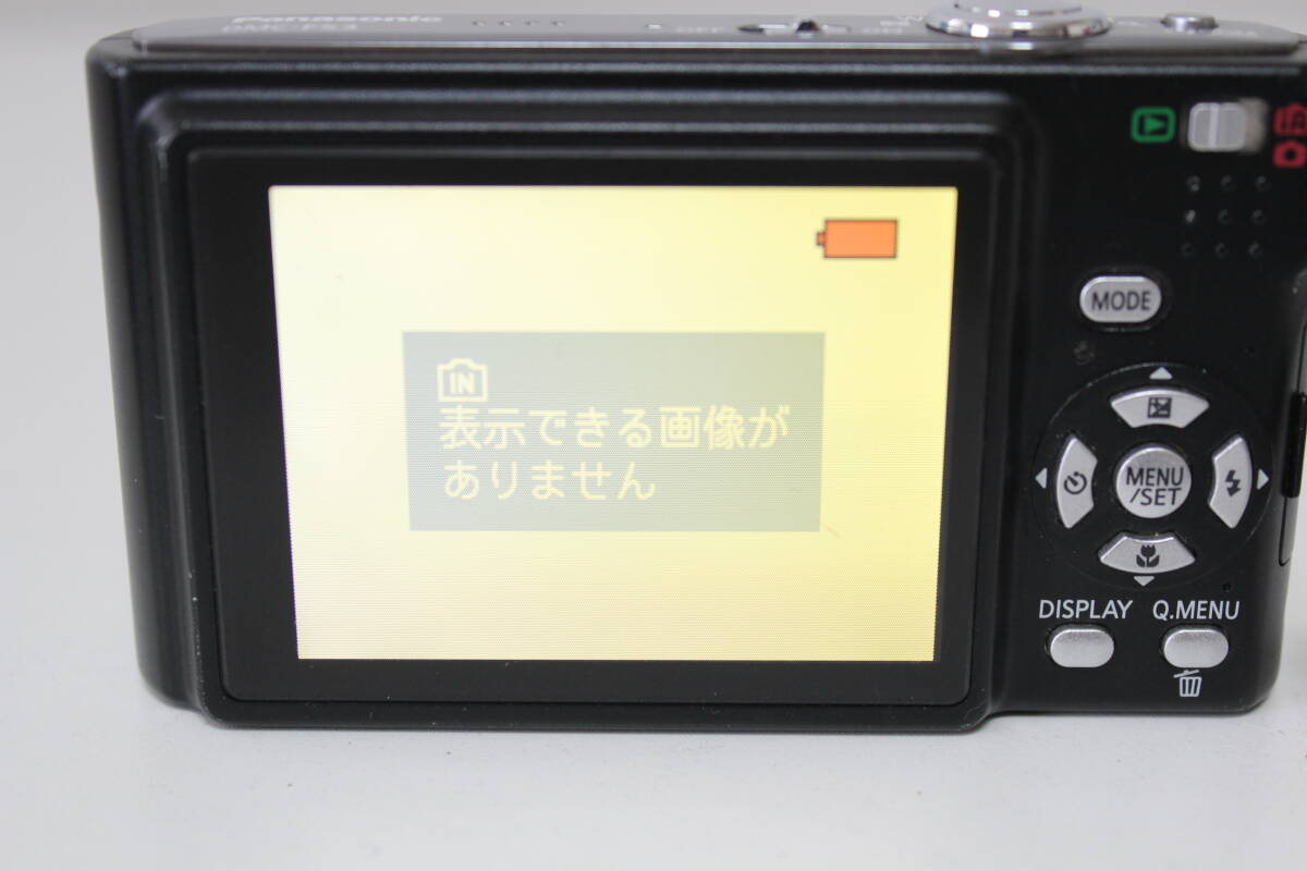 Panasonic Lumix デジカメ DMC-FS3 ブラック 画面黄ばみ有(AM44)_画像9