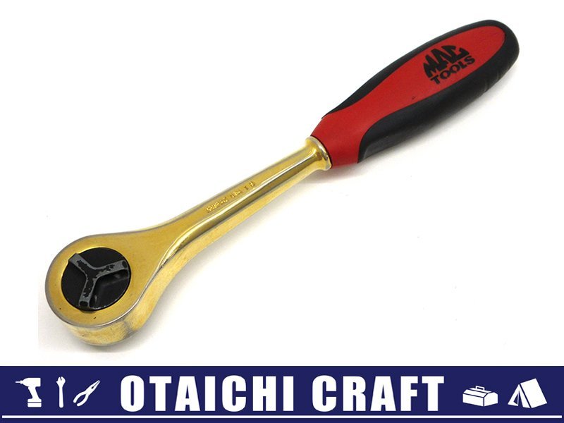 【中古】MAC TOOLS(マックツールズ) 3/8(9.5sq) ギアレスラチェット XR8PAZ｜限定ゴールドカラー【/D20179900006277D/】