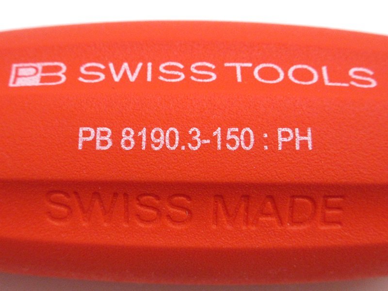 【中古】PB SWISS TOOLS(スイスツールズ) No.3 スイスグリップ プラスドライバー PB 8190.3-150【/D20179900023327D/】_画像7
