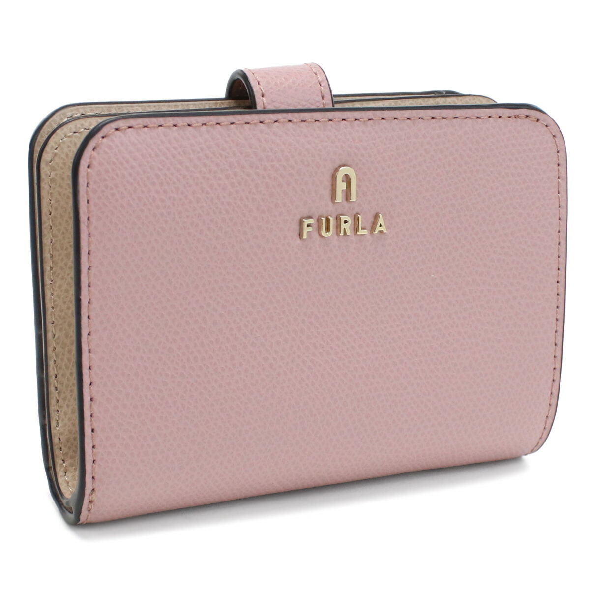 【新品 未使用】フルラ FURLA CAMELIA ２つ折り財布 小銭入付き WP00315 ARE000 2715S ALBA+BALLERINA ピンク系 レディース