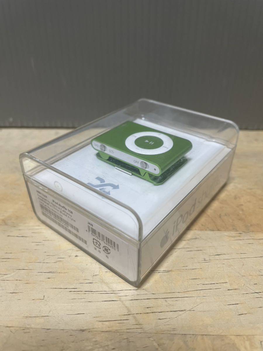 新品！Apple iPod shuffle 1GB グリーン 第2世代 MB815J/A_画像6