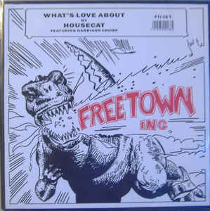 Felix Da Housecat / What's Love About 12インチ 1993 UK盤 Freetown Inc_画像2