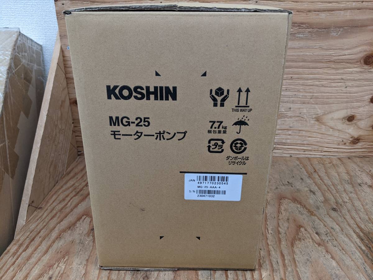 [14-0209-MM-10-1] Koshin MG-25 house Mate motor насос [ не использовался * нераспечатанный товар ]