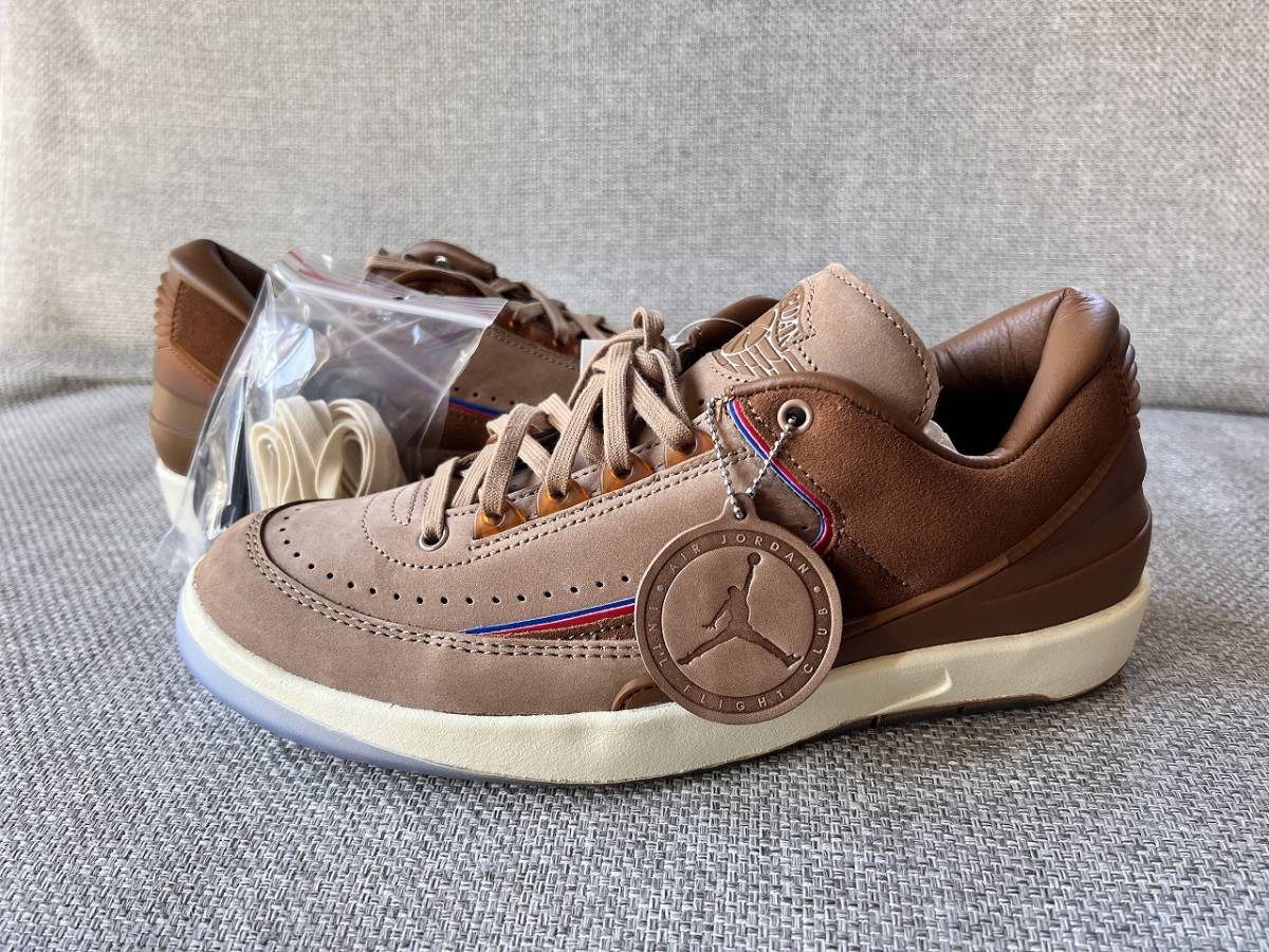 新品 NIKE AIR JORDAN 2 RETRO LOW SP Tan スニーカー DV7129-222 ナイキ ジョーダン 27cm 箱有の画像3