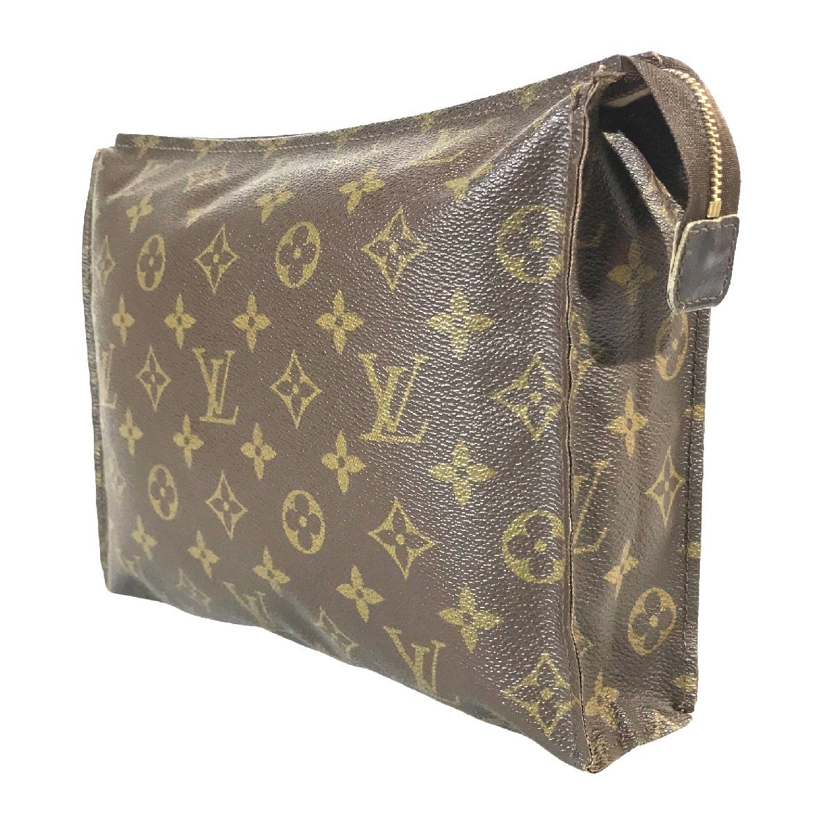 【1円～】ルイヴィトン LOUIS VUITTON バッグ ポーチ ポッシュトワレット26 セカンドバッグ M47542 モノグラム 中古_画像3