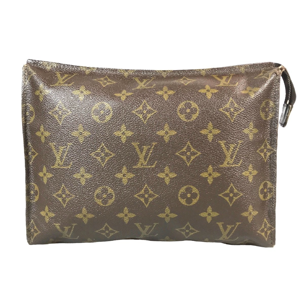 【1円～】ルイヴィトン LOUIS VUITTON バッグ ポーチ ポッシュトワレット26 セカンドバッグ M47542 モノグラム 中古_画像1