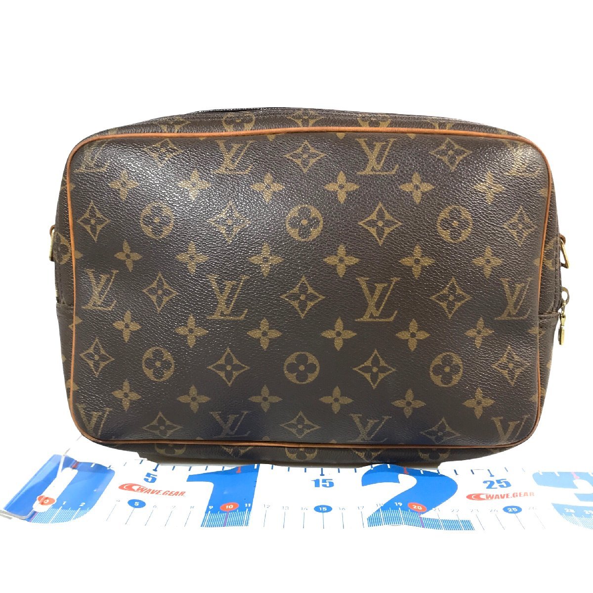 【1円～】ルイヴィトン LOUIS VUITTON バッグ ショルダーバッグ リポーターPM M45254 SP0060 モノグラム PVC レザー ブラウン 中古_画像4