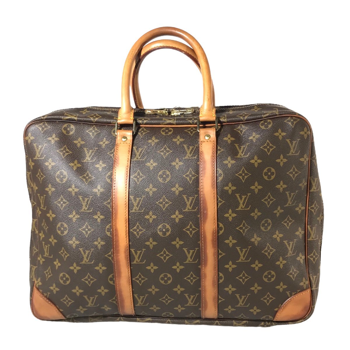 【1円～】ルイヴィトン LOUIS VUITTON バッグ トラベルバッグ シリウス45 M41408 VI0990 モノグラム レザー ブラウン 中古_画像1