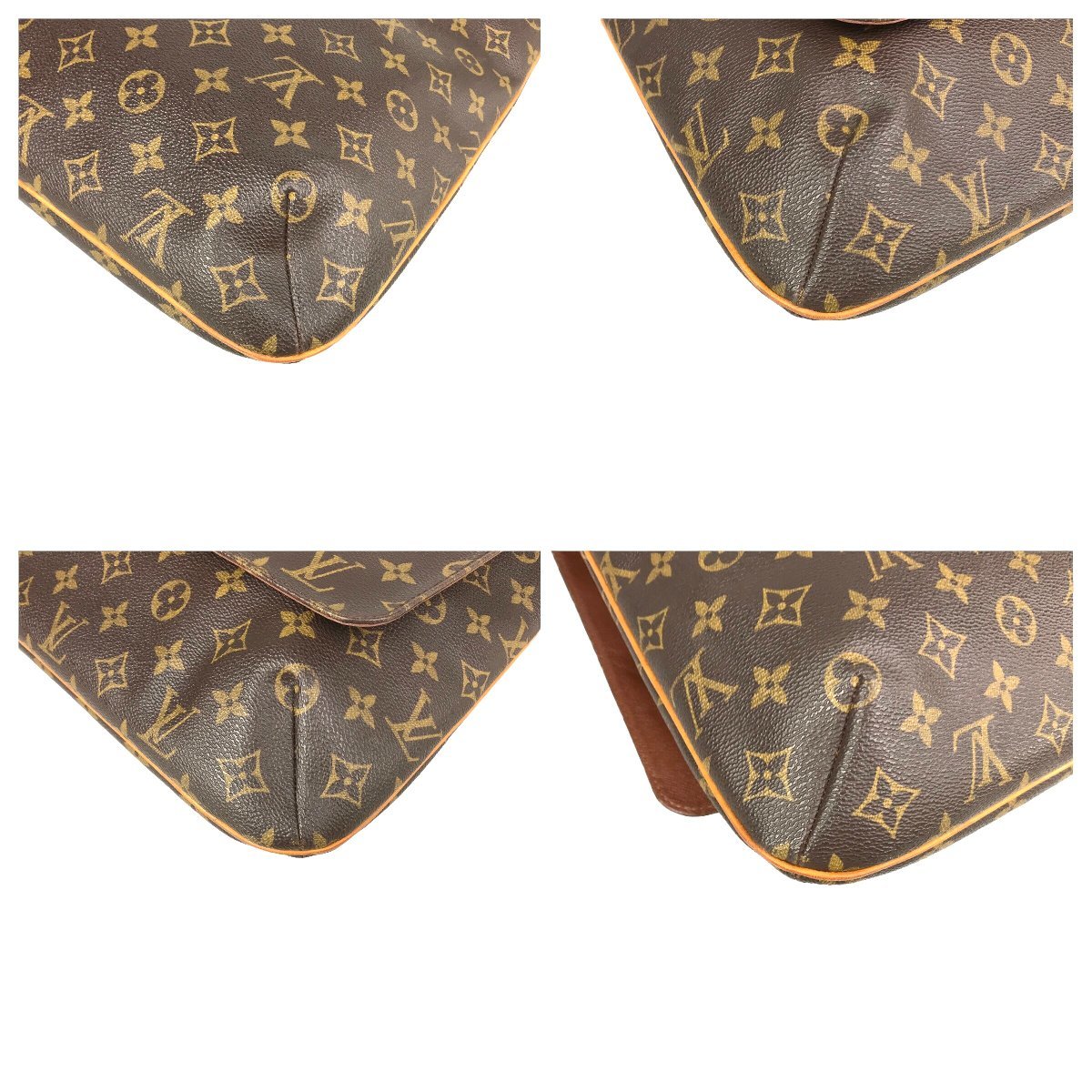 【1円～】ルイヴィトン Louis Vuitton バッグ ショルダーバッグ モノグラム ミュゼット M51256 AS0041 ブラウン レザー 中古　_画像10