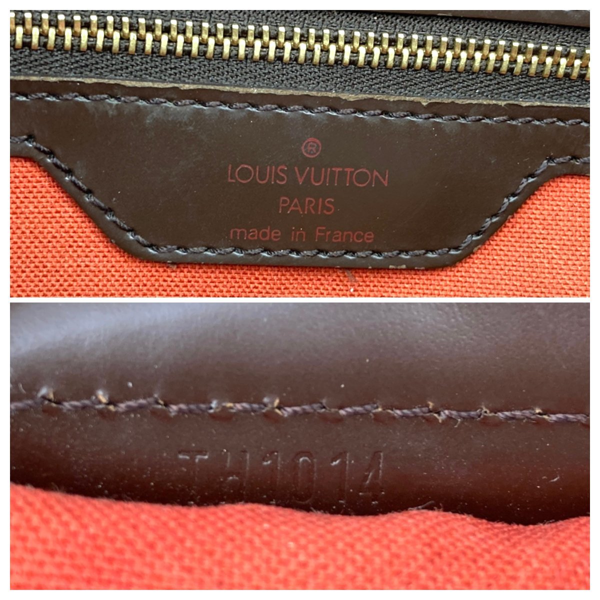 【1円～】ルイヴィトン LOUIS VUITTON バッグ ハンドバッグ トートバッグ ダミエ チェルシー セミショルダー N51119 ブラウン 中古_画像8