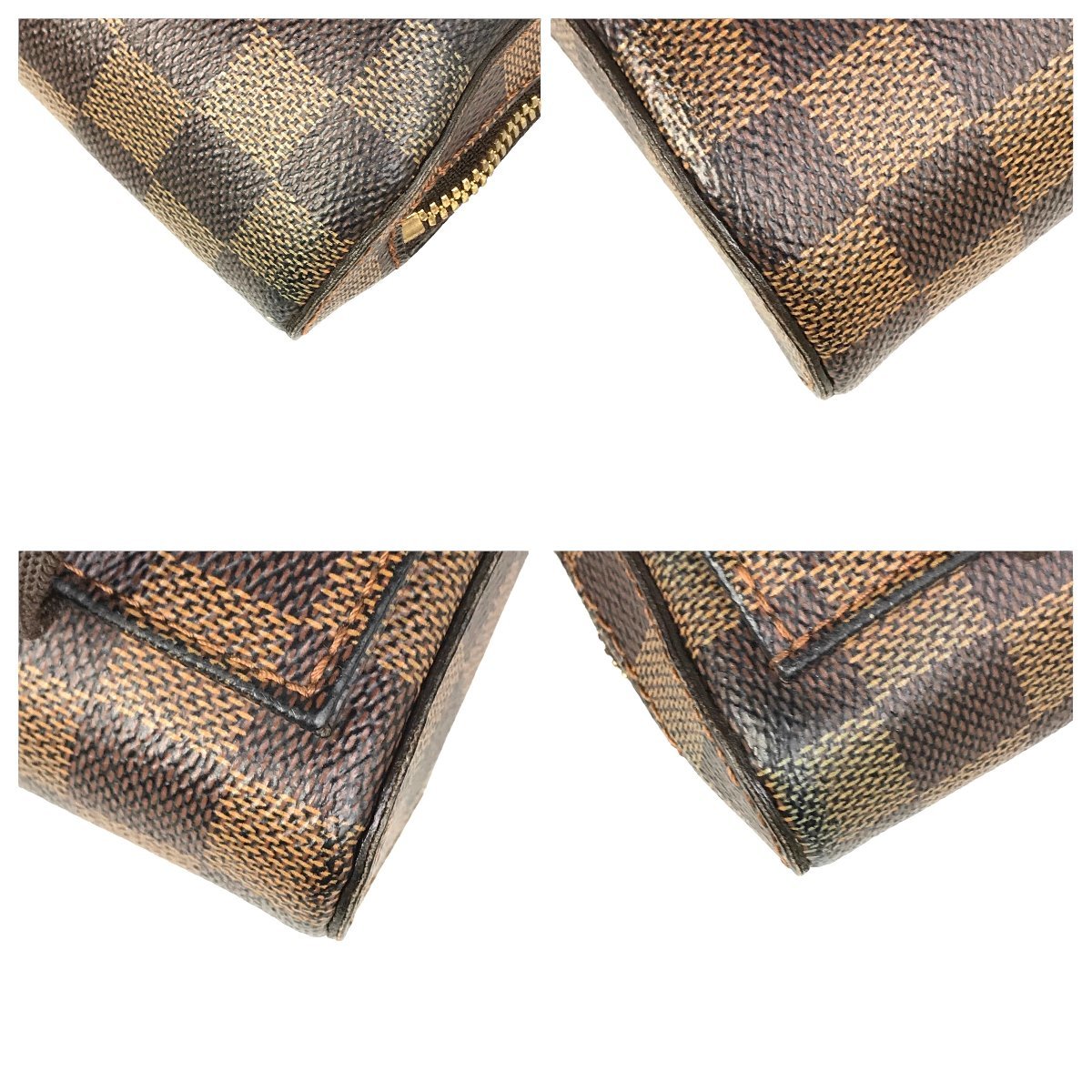 【1円～】ルイヴィトン Louis Vuitton バッグ ウエストバッグ ウエストポーチ ジェロニモス エベヌ ダミエ N51994 CA0095 ブラウン 中古_画像10