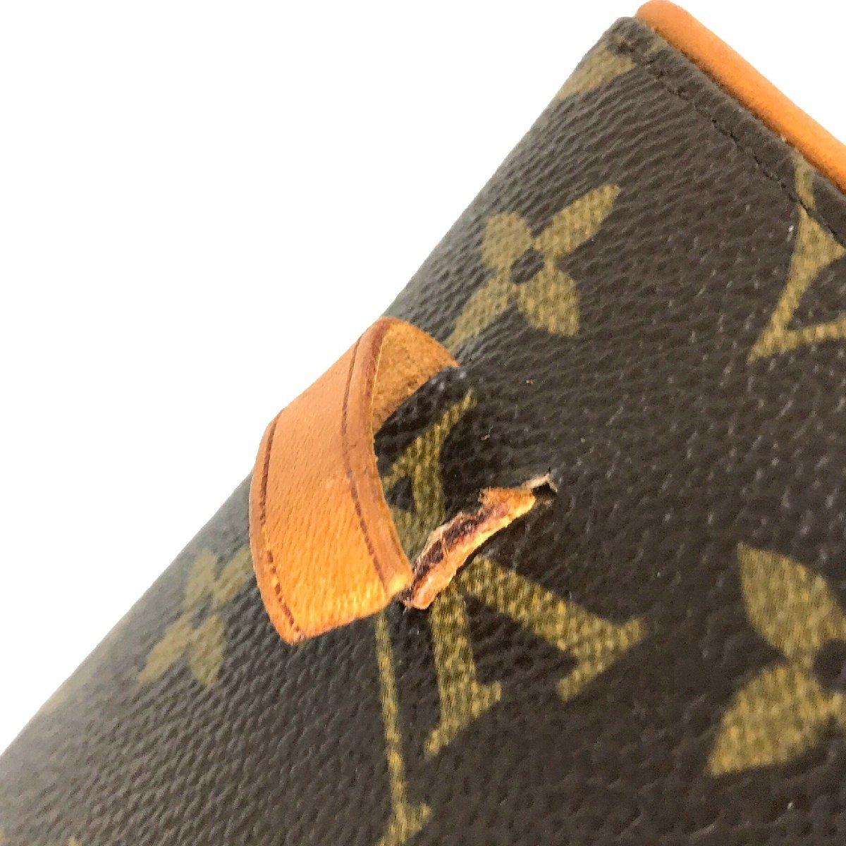 【1円～】ルイヴィトン LOUIS VUITTON ショルダーバッグ モノグラム ポシェット・フロランティーヌ M51855 FL0058 レザー ブラウン 中古_画像9