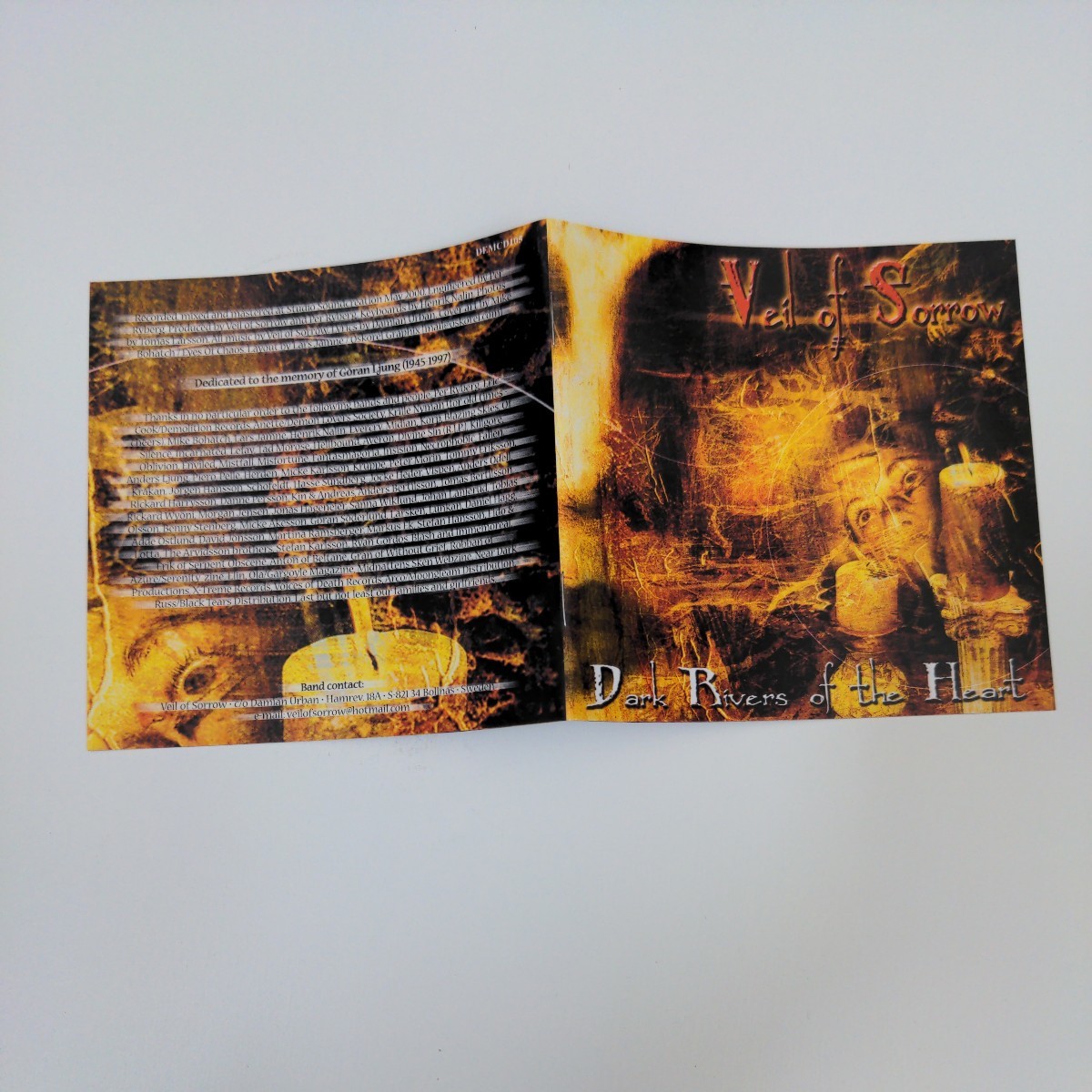 VEIL OF SORROW　Sweden　Melodic Gothic Heavy Metal　メロディック・ゴシック・ヘヴィメタル　輸入盤CD　唯一作_画像3