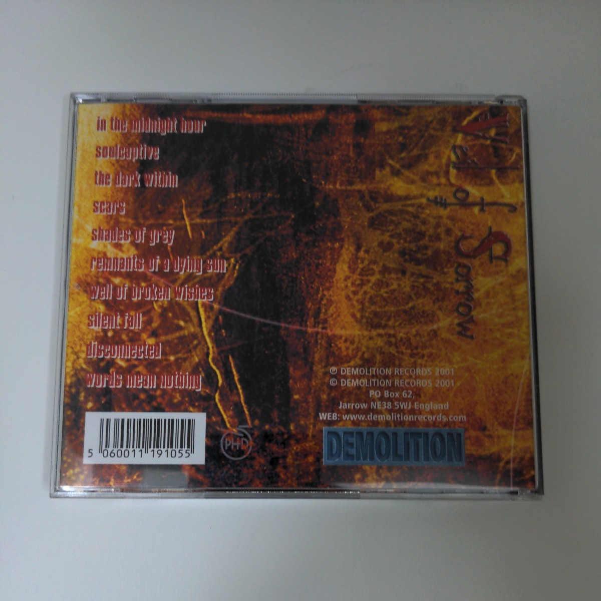VEIL OF SORROW　Sweden　Melodic Gothic Heavy Metal　メロディック・ゴシック・ヘヴィメタル　輸入盤CD　唯一作_画像6