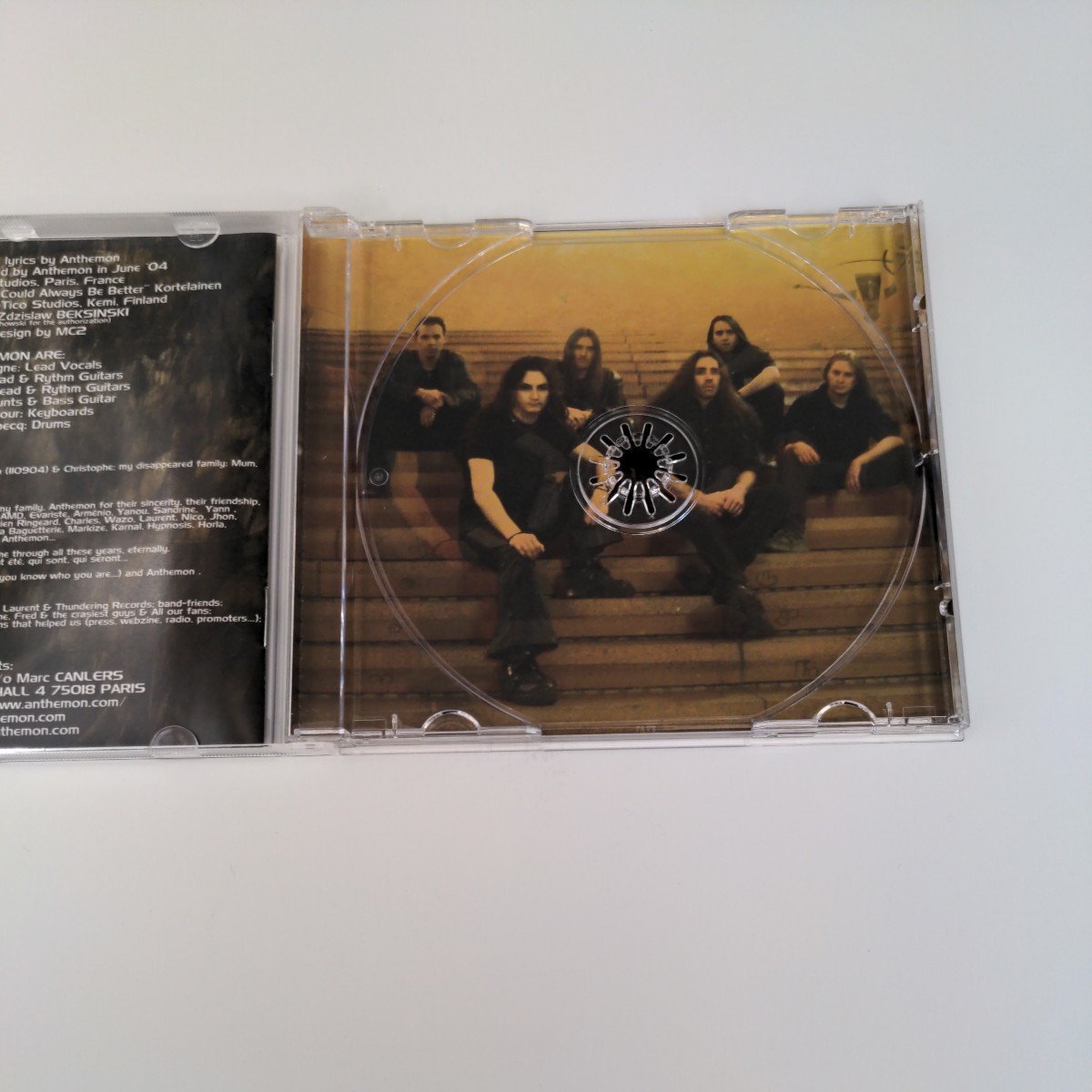 ANTHEMON France Symphonic Gothic Heavy Metal シンフォニック・ゴシック・ヘヴィメタル 輸入盤CD ２ndの画像4