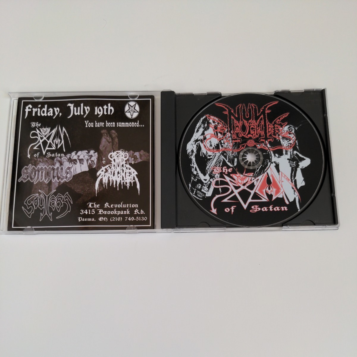 NUNSLAUGHTER / THE SPAWN OF SATAN　Death Thrash Heavy Metal　デスラッシュメタル　ヘヴィメタル　輸入盤SPIRIT CD_画像6