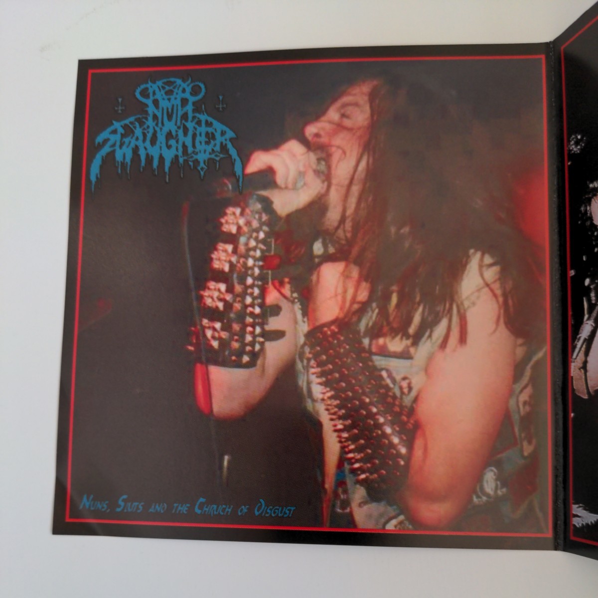 NUNSLAUGHTER / THE SPAWN OF SATAN　Death Thrash Heavy Metal　デスラッシュメタル　ヘヴィメタル　輸入盤SPIRIT CD_画像4