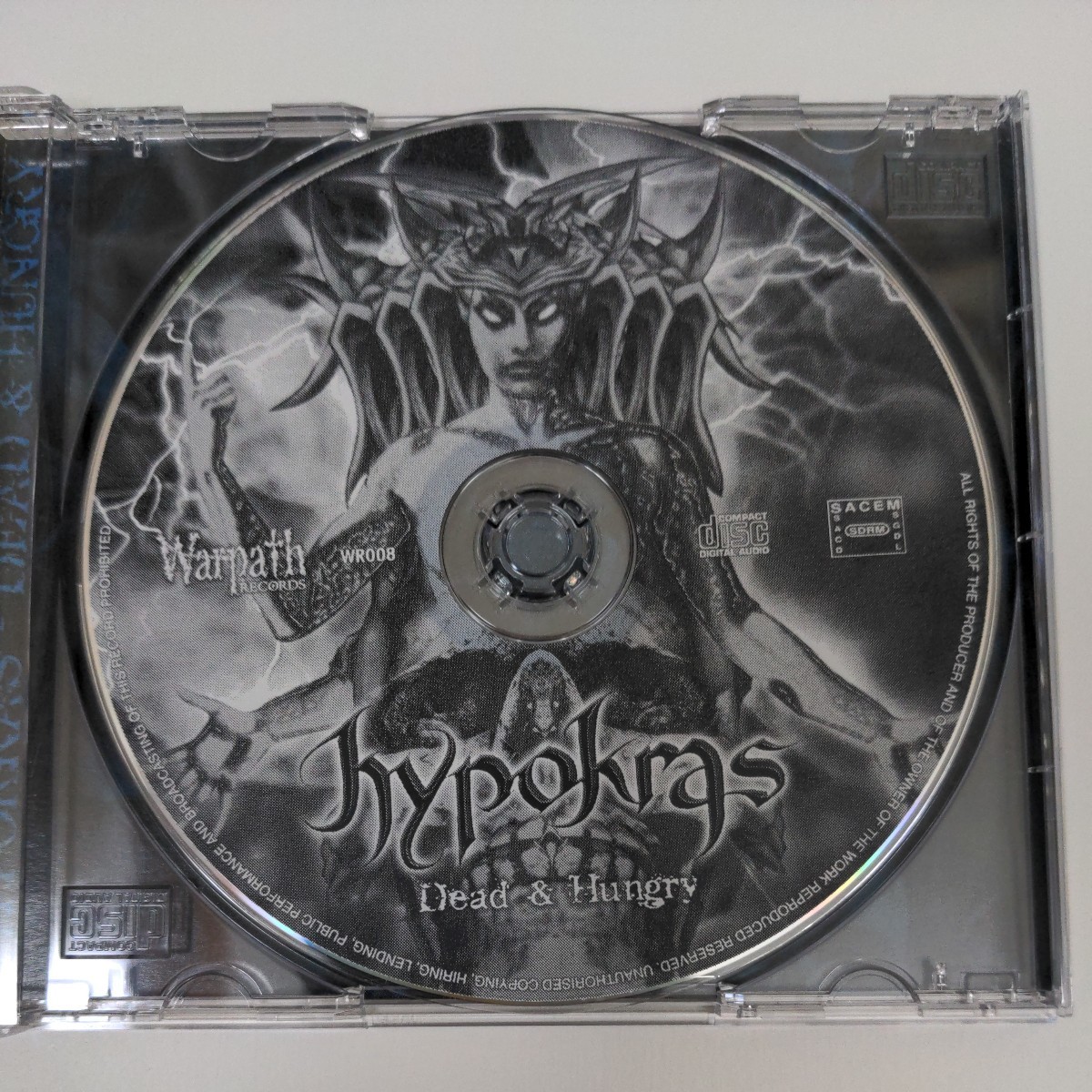 Hypokras France Death Thrash Heavy Metal デス・スラッシュメタル ヘヴィメタル 輸入盤CD 唯一作の画像5