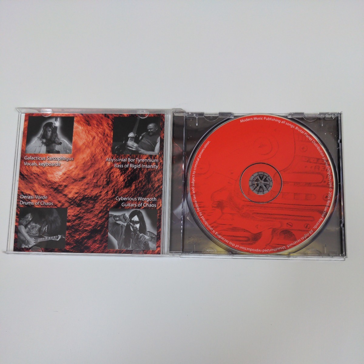 Screams Of Chaos Australia Industrial Death Heavy Metal インダストリアル・デスメタル ヘヴィメタル 輸入盤CD 唯一作 の画像4