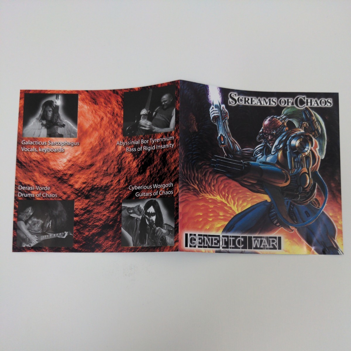 Screams Of Chaos Australia Industrial Death Heavy Metal インダストリアル・デスメタル ヘヴィメタル 輸入盤CD 唯一作 の画像3