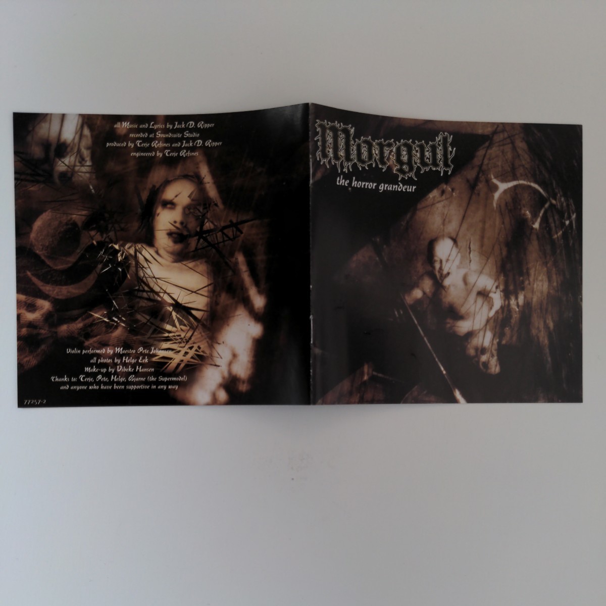 MORGUL　Norway　Black Heavy Metal　ブラックヘヴィメタル　ヘヴィメタル　入盤CD　2000年リリース盤　3rd_画像3