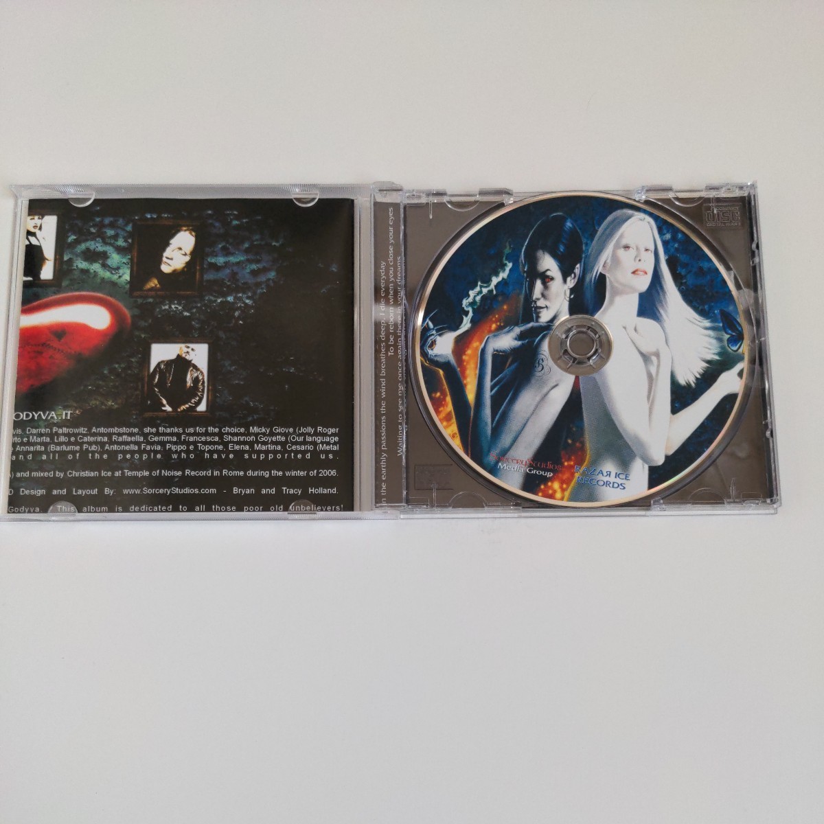 Godyva Italy Symphonic Gothic Death Heavy Metal 女性Vo シンフォニック・ゴシック・デス・ヘヴィメタル 輸入盤CD 1stの画像4