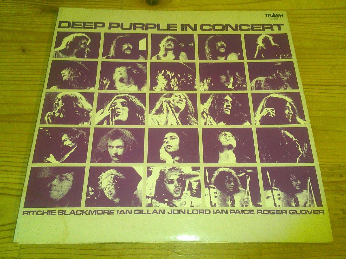 LP：DEEP PURPLE IN CONCERT ディープ・パープル・イン・コンサート：2枚組_画像1