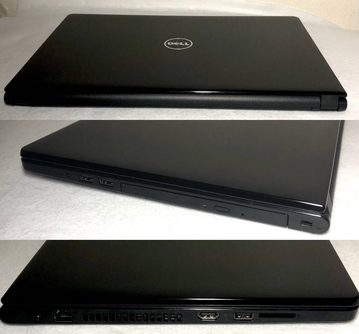 DELL デル Inspiron インスパイロン 5558 Celeron-3205U 1.5GHz 4GB 15インチ 美品の画像4