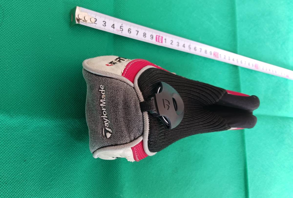 ★★テーラーメイド TaylorMade BURNER SUPERFAST ヘッドカバー 5W用 （黒×白×赤）E34_画像6