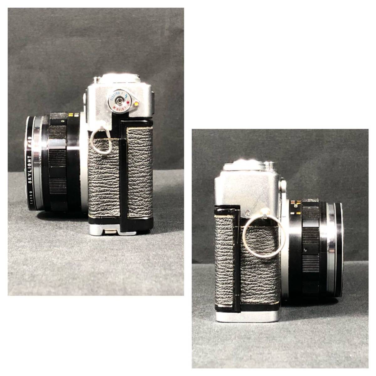 2/3a15 カメラ 現状品 OLYMPUS 35DC 1:1.7 f=40mm オリンパス フィルムカメラ レンジファインダー シルバー 動作未確認 _画像4