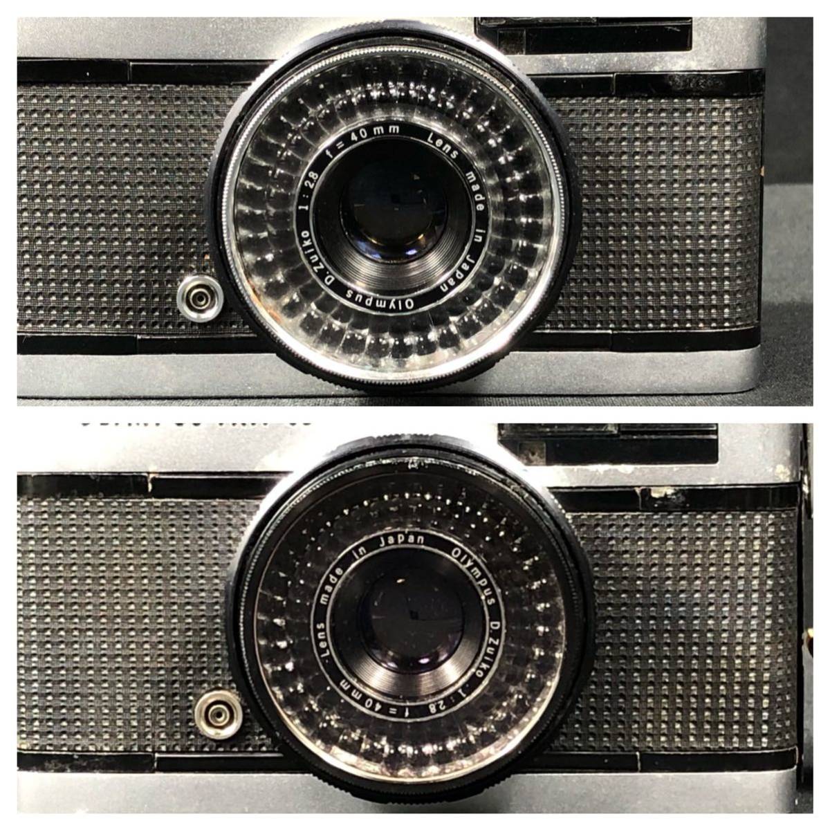 2/3a26 カメラ 現状品 3点 OLYMPUS TRIP 35 1:2.8 f=40mm OLYMPUS-35 LE 1:1.7 f=42mm オリンパス フィルムカメラ 動作未確認 _画像4