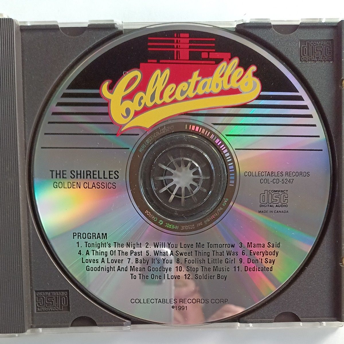 The Shirelles  Golden Classic  カナダ盤 CD