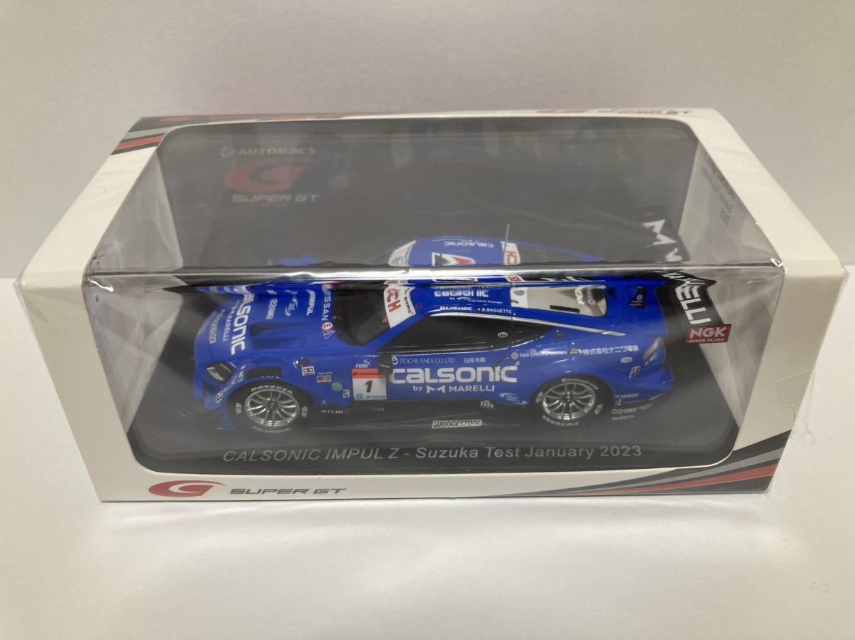 1/43 SPARK スパーク 日産 カルソニック インパル Z SUPER GT 2023 鈴鹿テスト ラストカルソニック_画像1