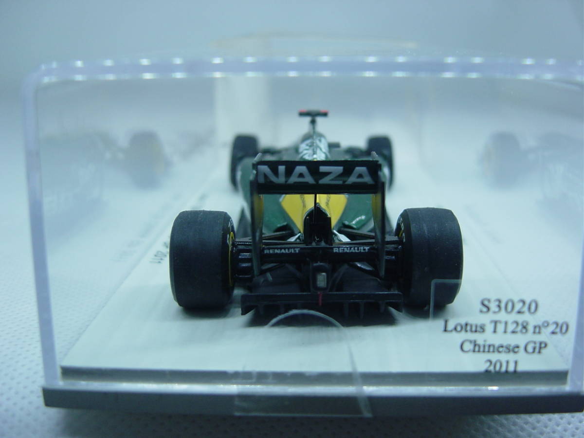 送料350円～ spark 1/43 Lotus T128 Chinese GP 2011 #20 H.Kovalaine ロータス コバライネン 中国GP_画像6