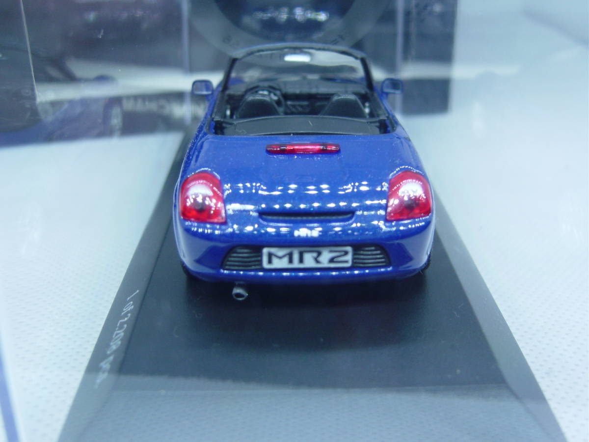 送料350円～ MINICHAMPS 1/43 Toyota MR2 Pazifikblau metallic/Blue met._画像6