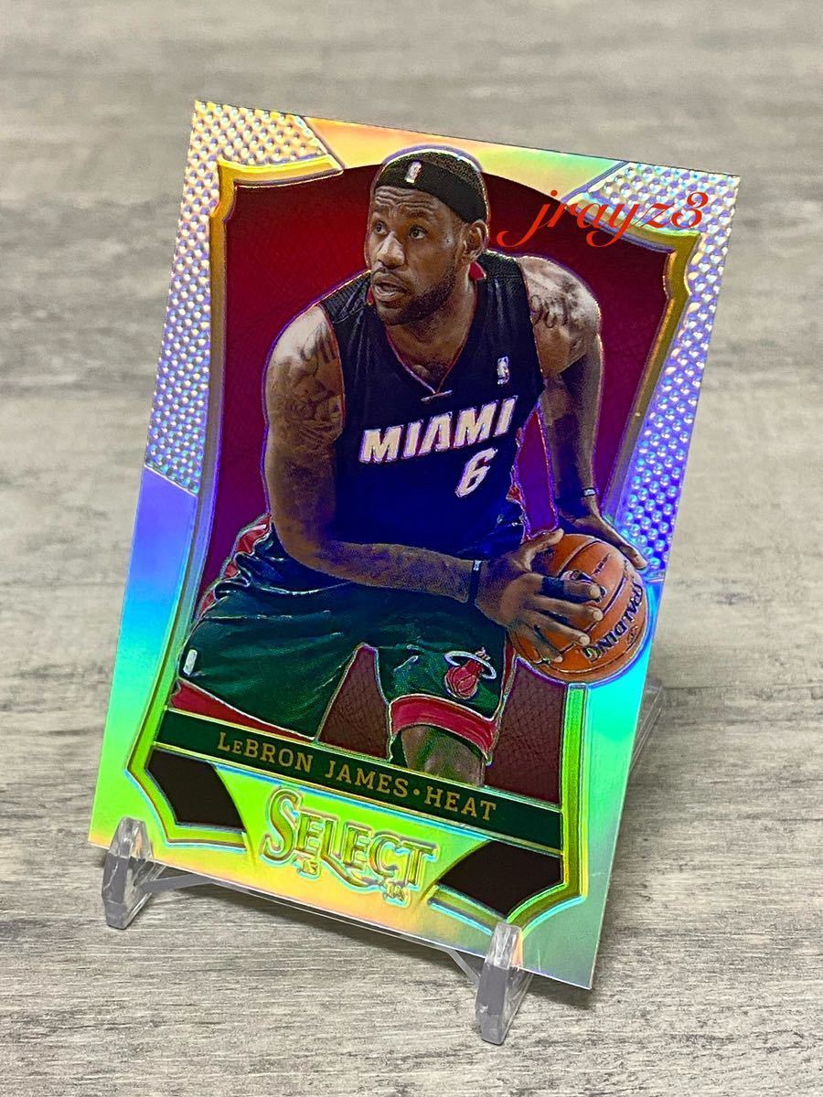 ★LeBron James★2013-14 Panini Select Prizm #24【 レブロン・ジェームス 】Miami Heat マイアミ・ヒート_画像1