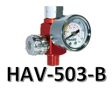 デビルビス　エアバルブ　手元圧力計　HAV-503-B　宅急便コンパクト_画像1