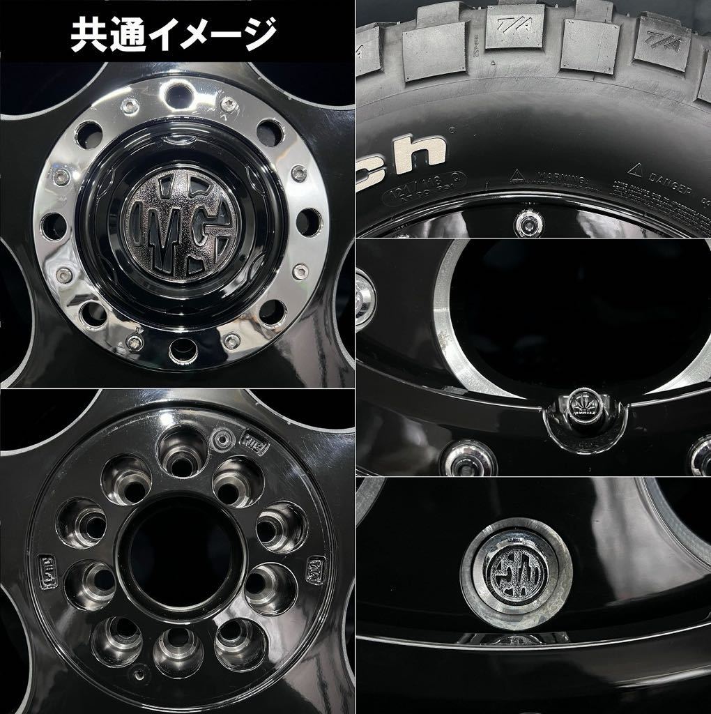 BFグッドリッチ Mud-TerrainT/A KM2 LT265/70R17&MYRTLE GEAR DEMON 4本 改S240325-B1 JK JLラングラー/5H 114.3*127マルチホイール*マッドの画像8