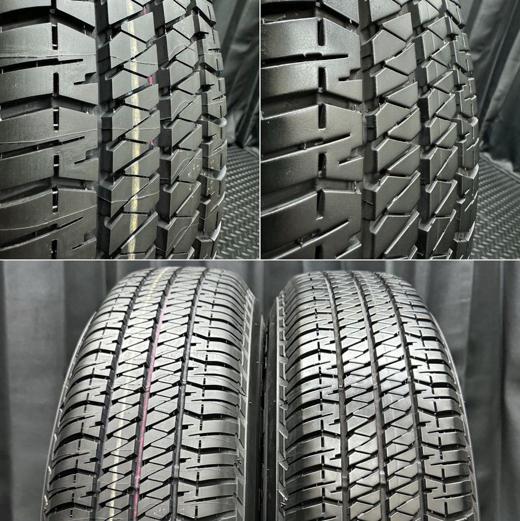 スズキ JB64 ジムニー純正アルミ&ブリヂストン DUELER H/T 684Ⅱ 175/80R16 4本 №B240220-B2/JB23 JA11 JA12 JA22等 ホイールキャップ付き_画像2