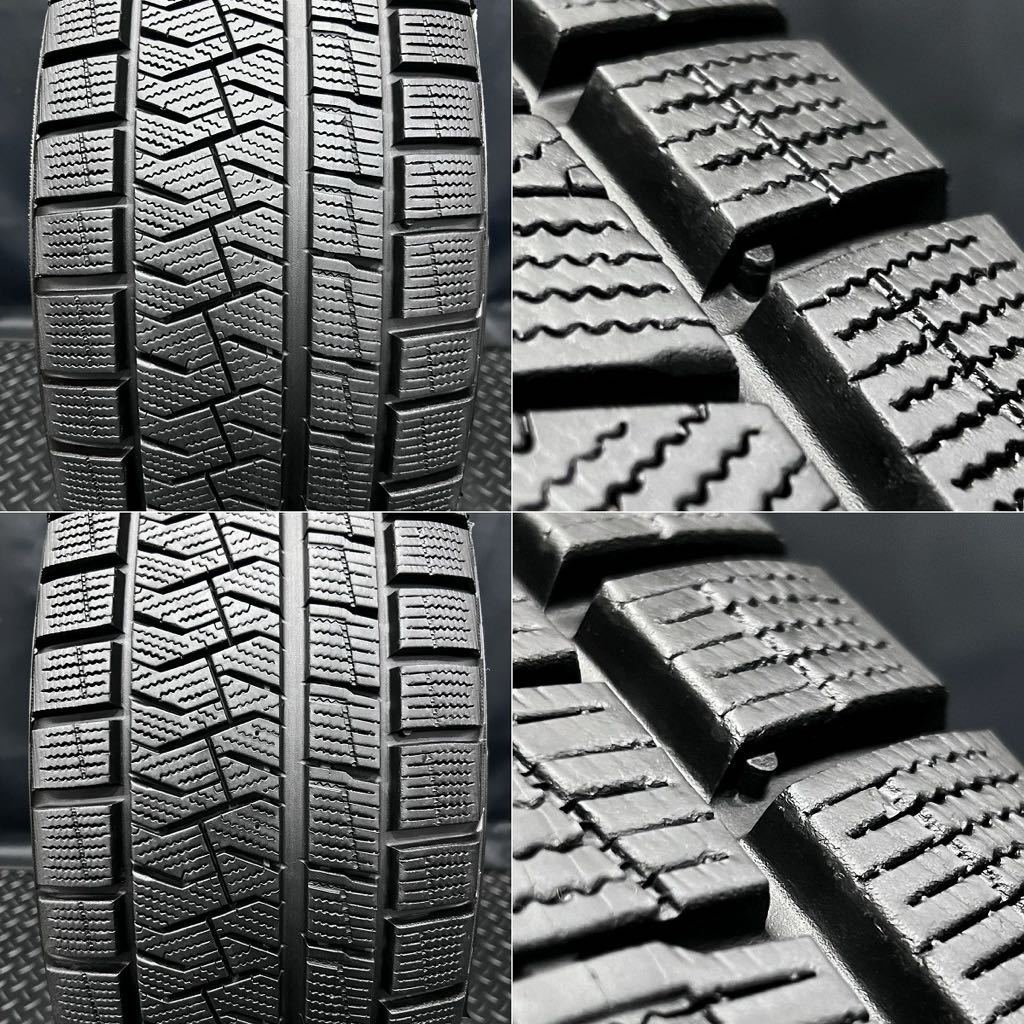 21年製8.5～9分山★現行 シトロエン ベルランゴ純正アルミ&205/60R16 ピレリ ICEASIMMETRICO+ 4本 240201-S2/ホイールスタッドレスロング黒_画像3