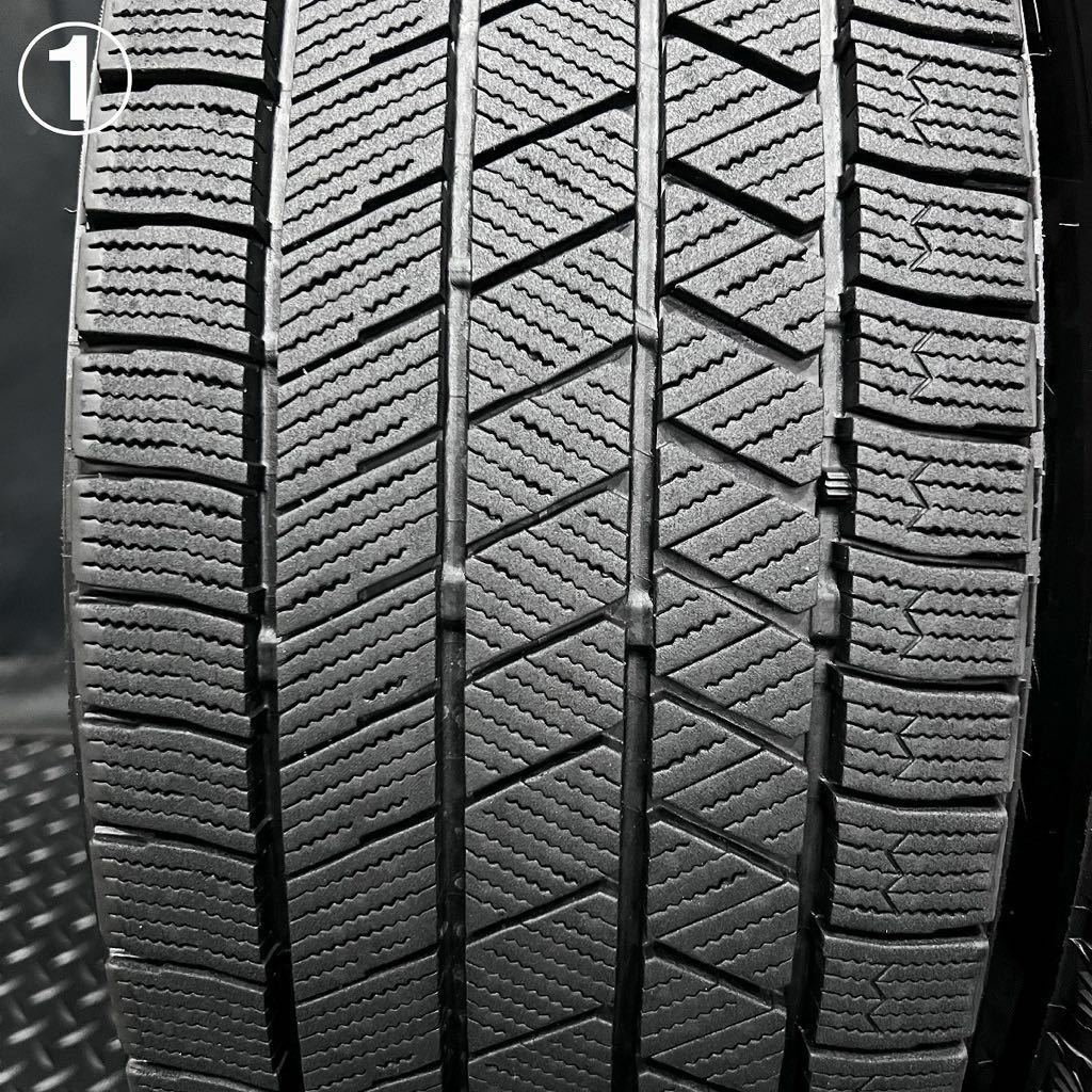 21年製深溝★ブリヂストン VRX3 205/60R16 4本 №240202-S5 ノア ヴォクシー ステップワゴン マツダ3 T-クロス等 /スタッドレスセット_画像4