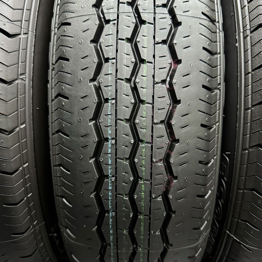 23年製新車外し★195/80R15 107/105N LT ブリヂストン ECOPIA RD613 4本 №B240220-B3 200系ハイエース レジアス NV350キャラバン等/セット_画像4