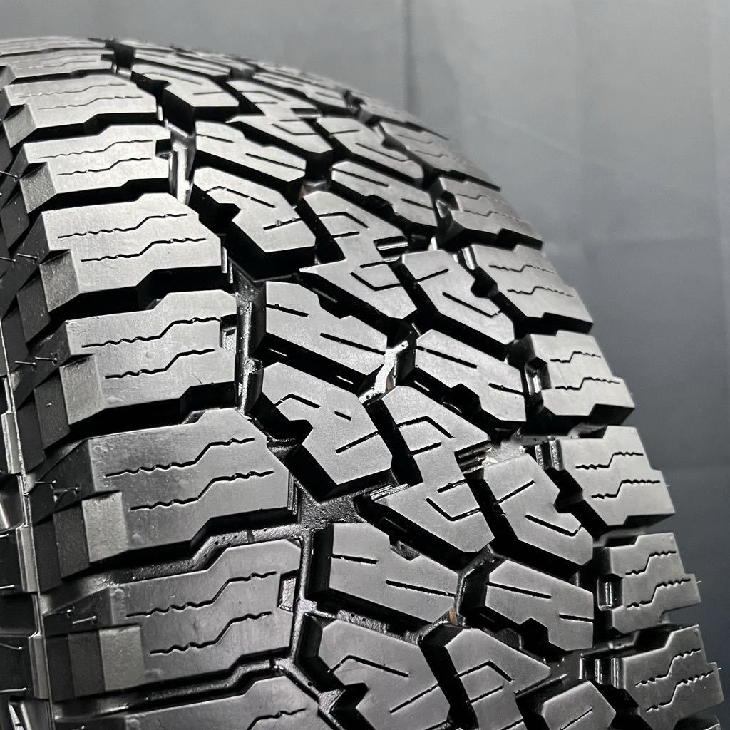 21年製8.5～9分山★30×9.50R15LT WILDPEAK A/T3W&デリカ スペースギア純正アルミ 4本 №240226-S2 検:リフトアップ*6H 139.7*三菱ホイール_画像4