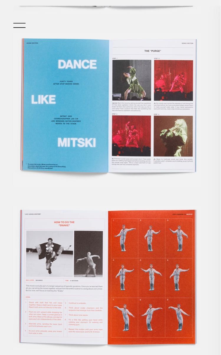 Dance Like Me: A Stop Making Sense Companion Zine ストップ メイキング センス