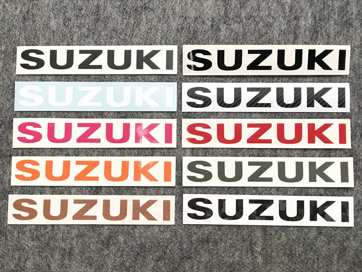 ◆SUZUKI リアエンブレム ステッカー◆マットブラック◆ジムニー＆シエラ◆JB23/JB43/JB64/JB74◆シール◆スズキ◆バックドアエンブレム_画像4