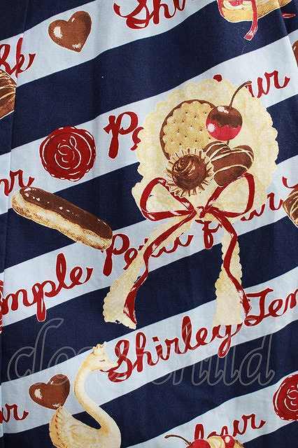 Shirley Temple / プチフールジャンパースカート 160 ネイビー H-24-01-28-1001-ET-OP-KB-ZH_画像4