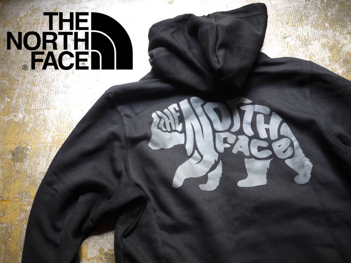 2023最新 US購入 新品 M/ノースフェイス グラフィック ベアー スウェット パーカー THE NORTH FACE BEAR HOODIE_画像1