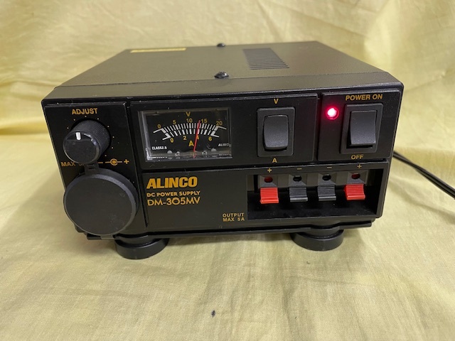 ALINCO 直流安定化電源 5A DM-305MVの画像1