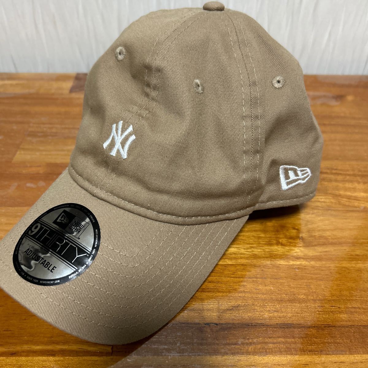 NEW ERA ニューエラ キャップ　ベージュ　送料無料_画像3